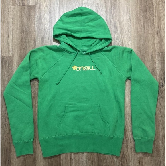 O'Neill Tops - Y2K‎ O'Neill Surfing Green Hoodie Women Size XL